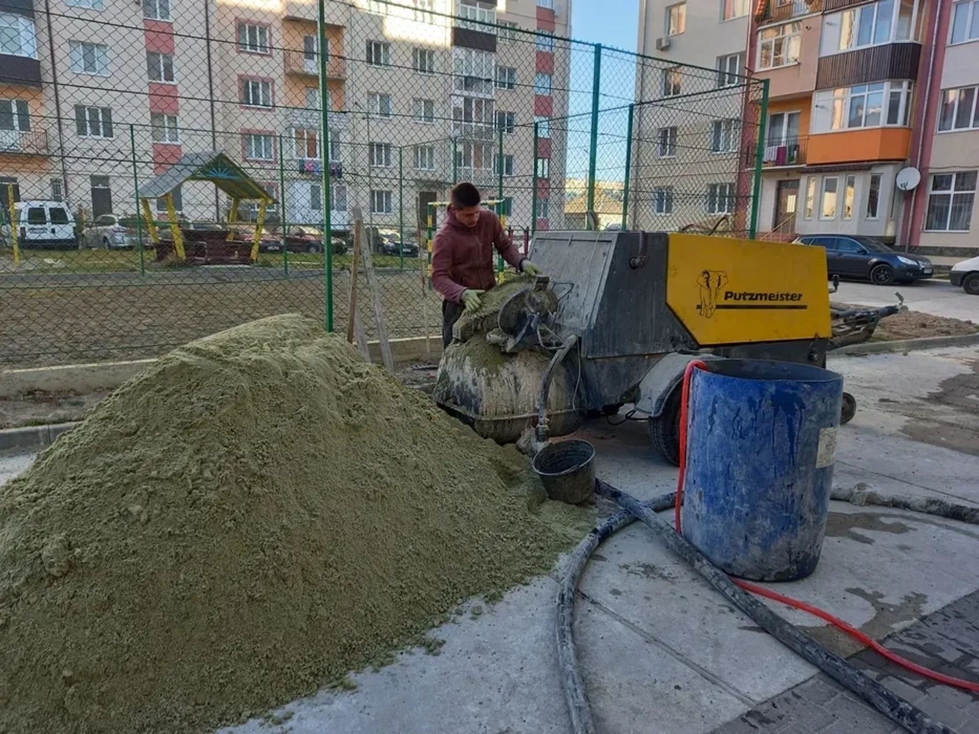 Напівсуха стяжка , стяжка підлоги, суха стяжка , гіпсова штукатурка - 200₴ квадратний метр