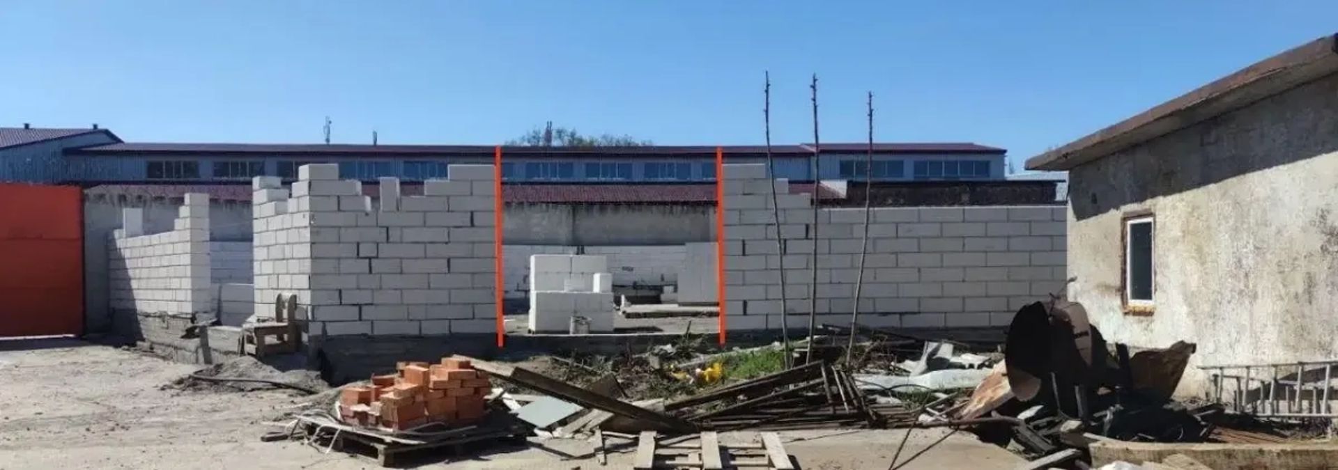 Будівництво складів, ангарів
