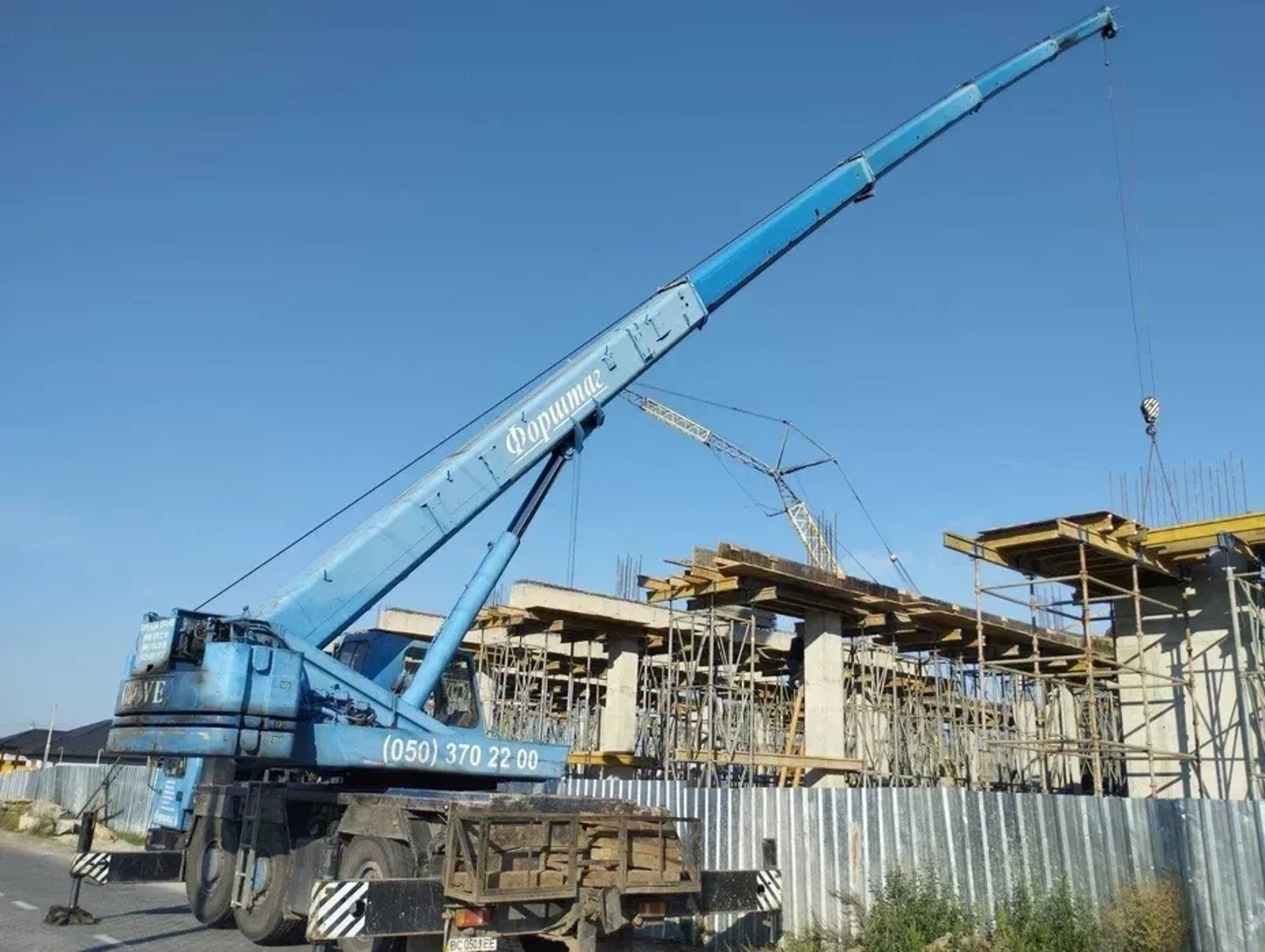 Автокран Grove GMK 3050, 50 тонн (Довжина стріли — 38 м)