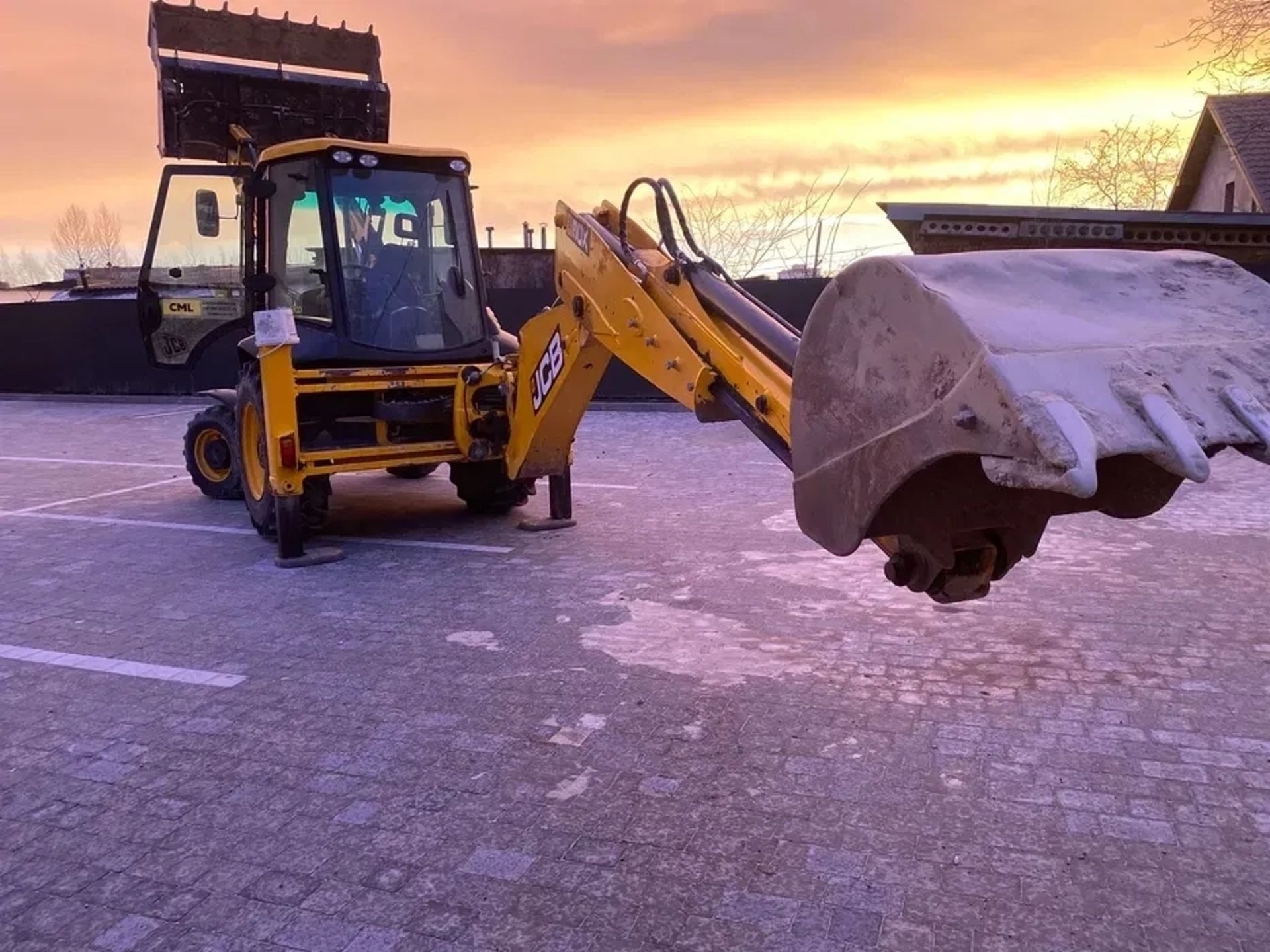 Екскаватор-навантажувача JCB 3CX