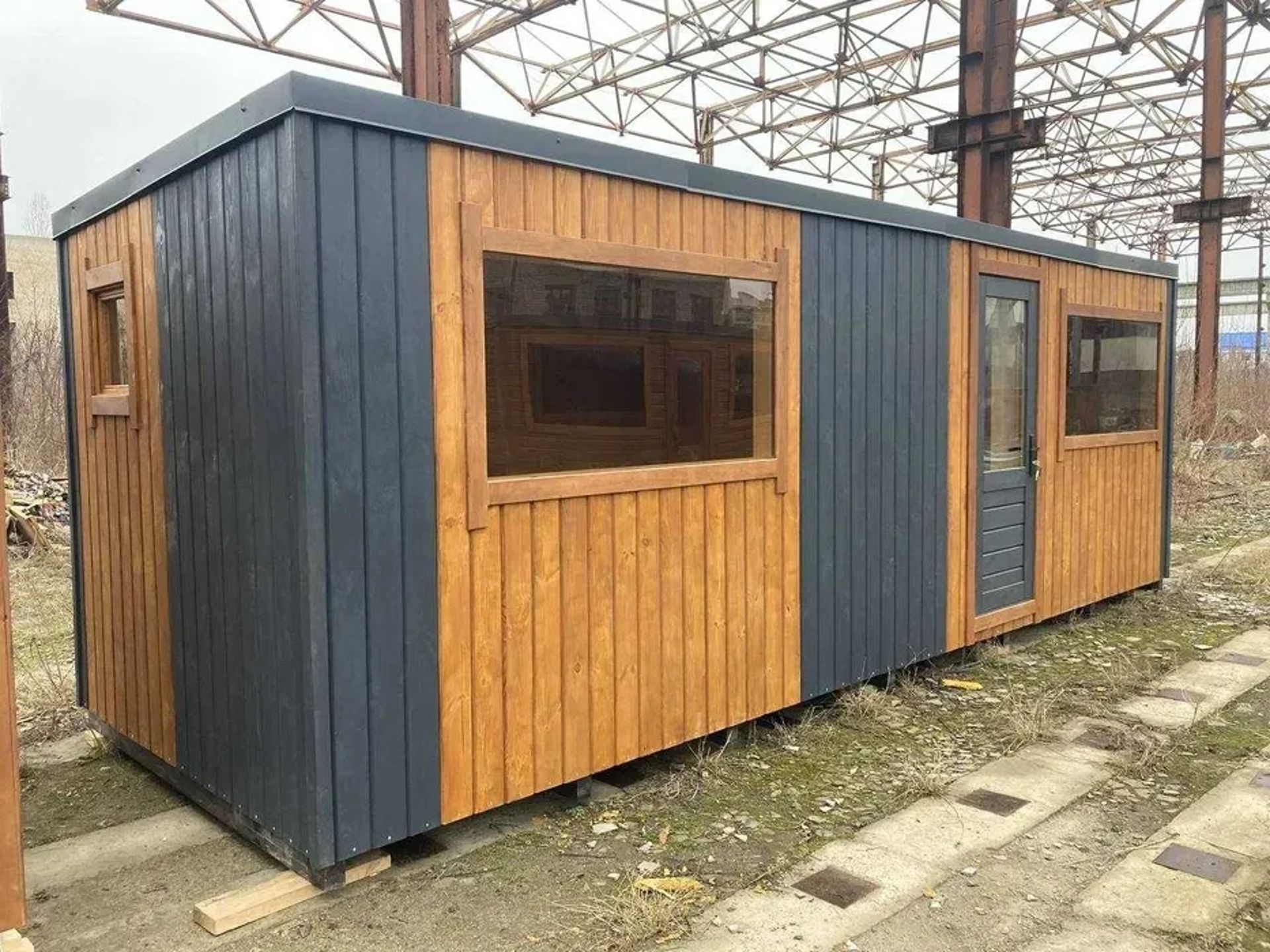 Баня прямокутна 7м*2,4м. з лежаком в кімн. відпочинку _під замовлення