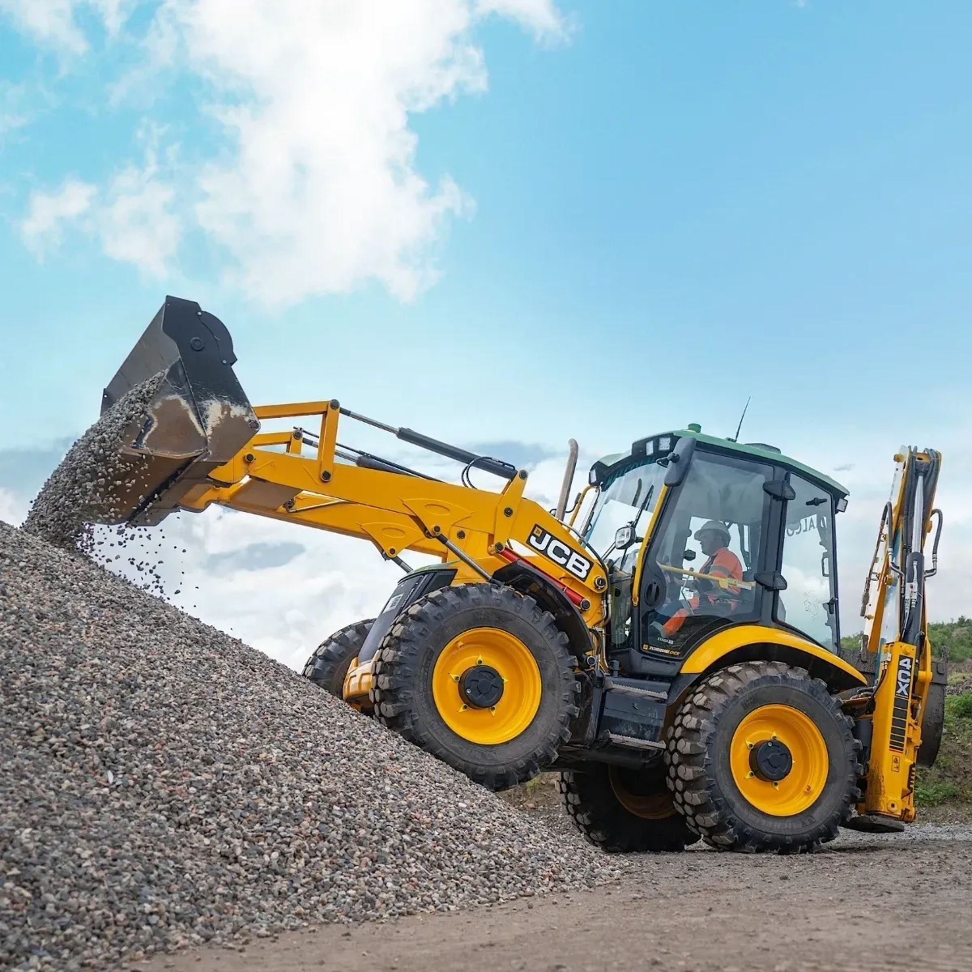 Екскаватор-навантажувач JCB4cx