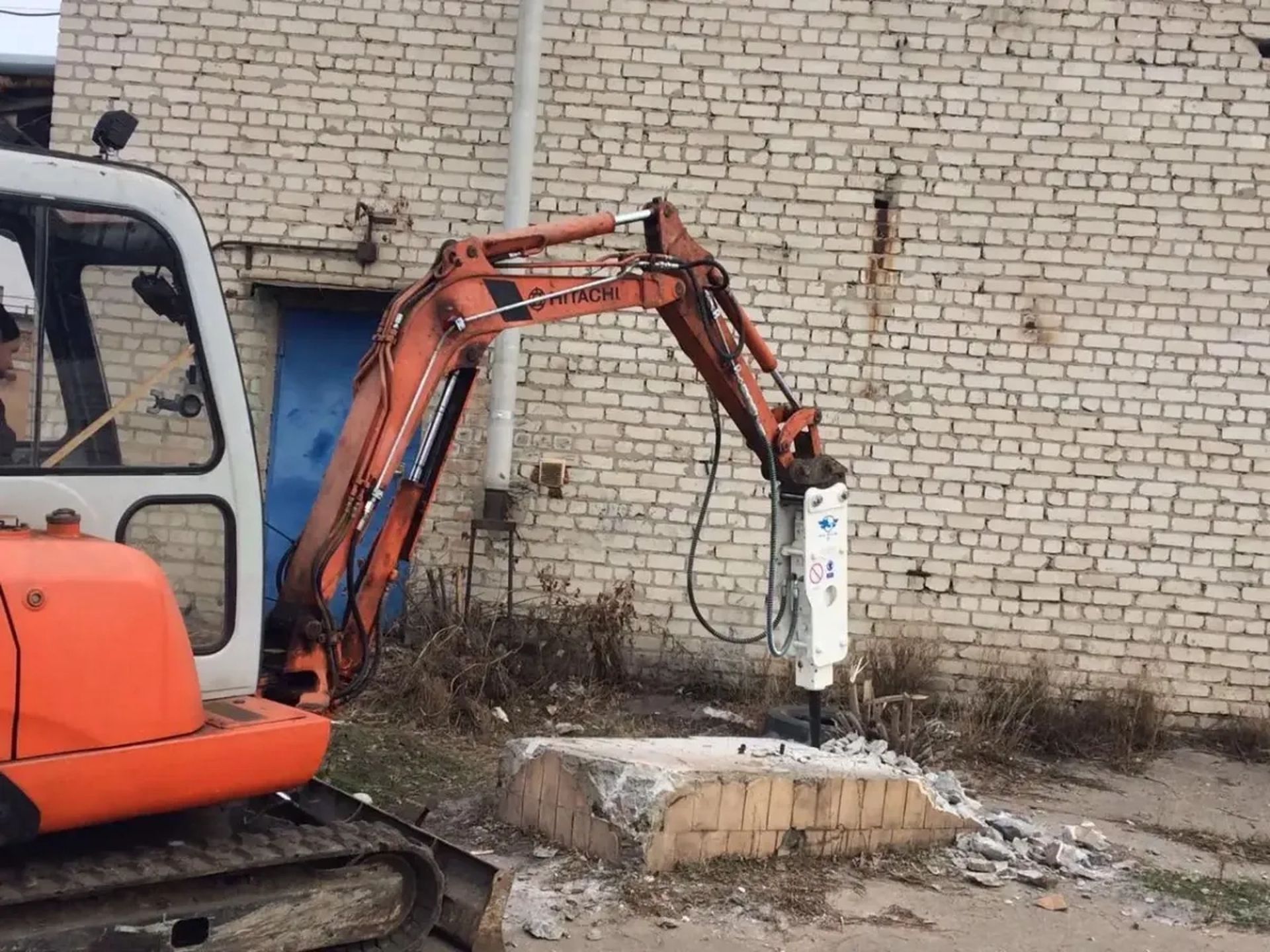 Мініекскаватор HITACHI EX22, ГІДРОМОЛОТ!