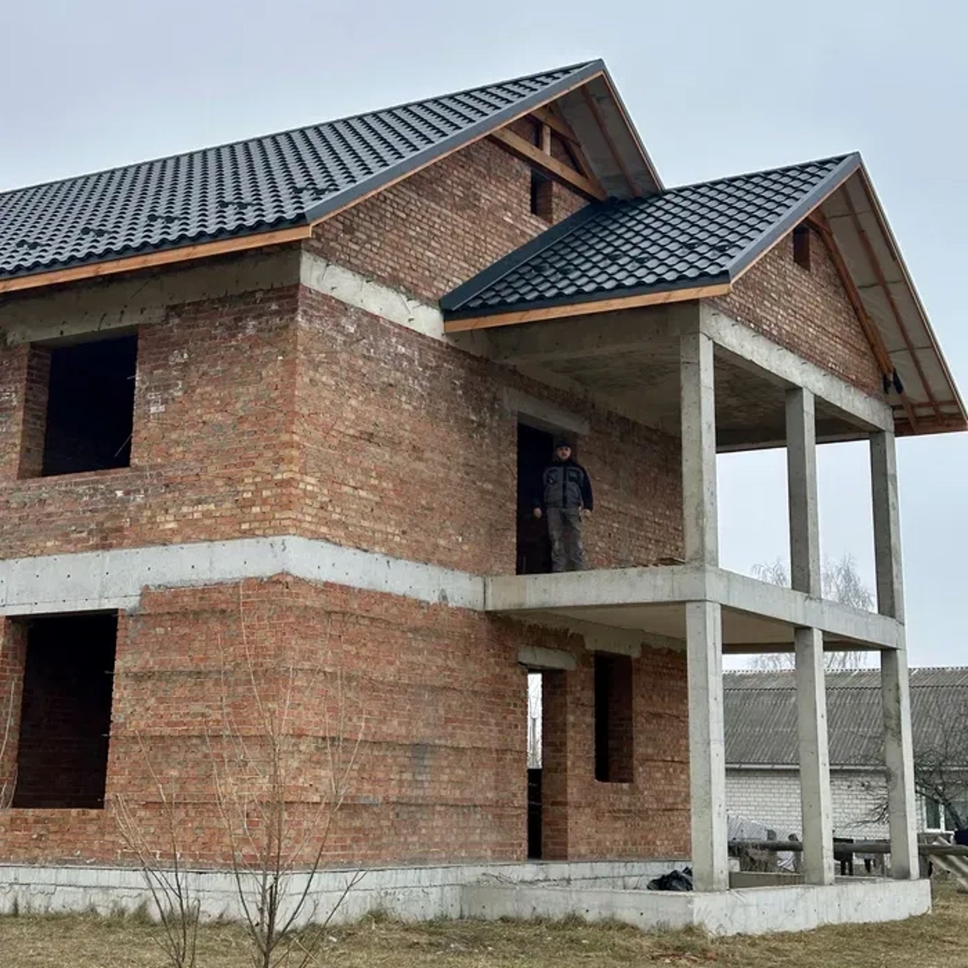 Будівництво (коробки) приватних, індивідуальних будинків, котеджів.