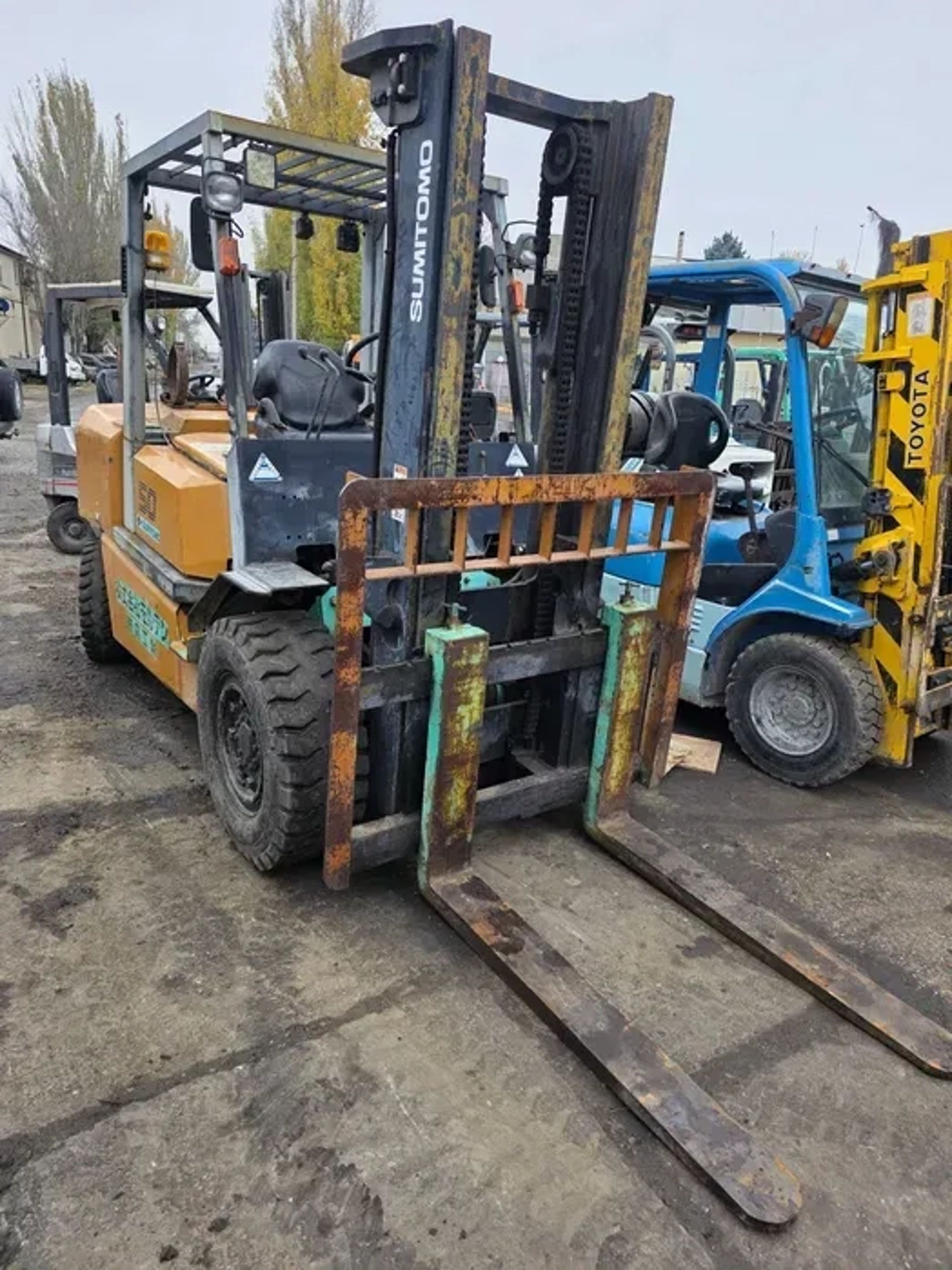 Вилковий навантажувач Sumitomo 50 – вантажопідйомність 5 тонн