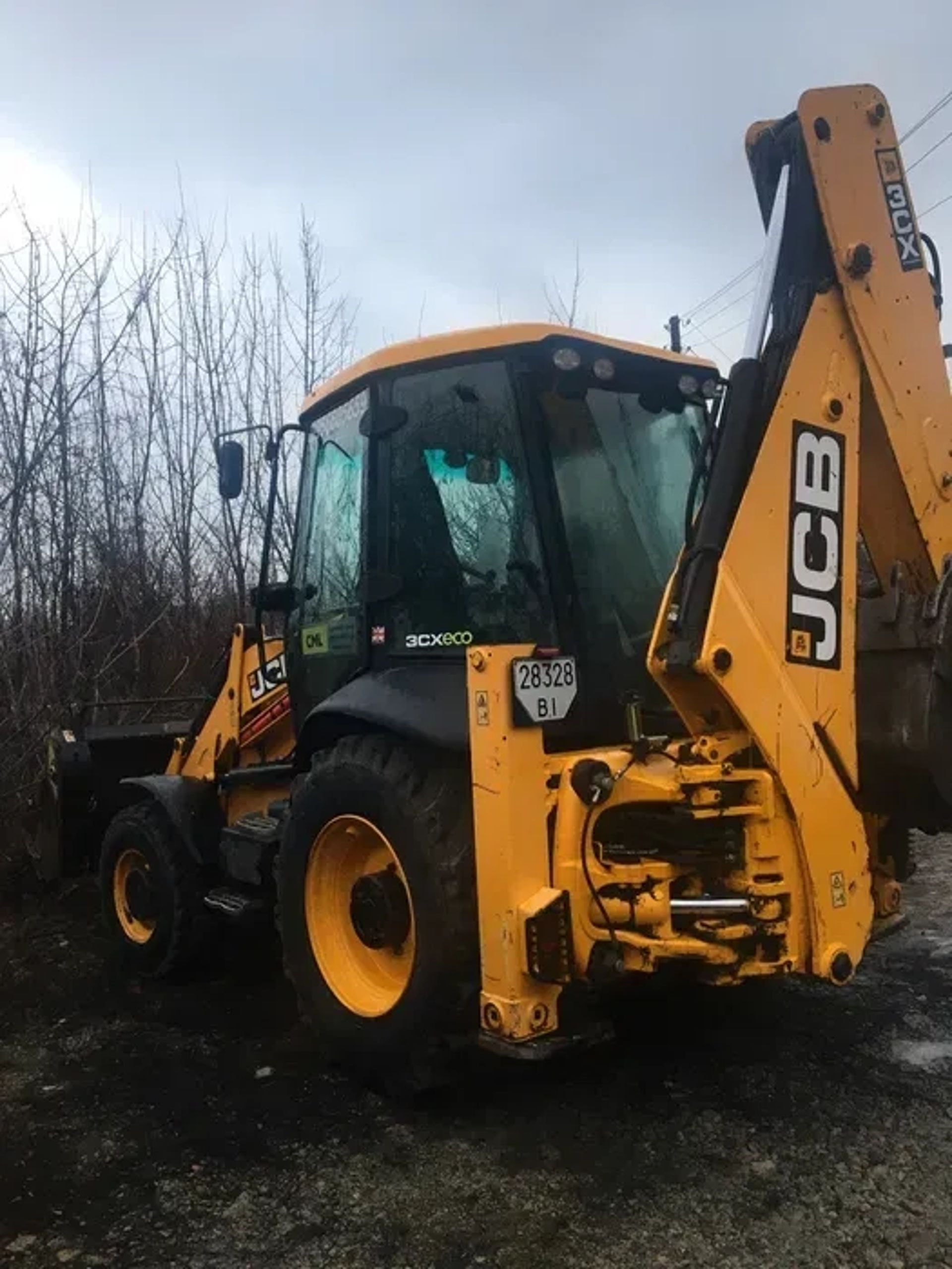 Повнопривідний екскаватор-навантажувач JCB 3CX