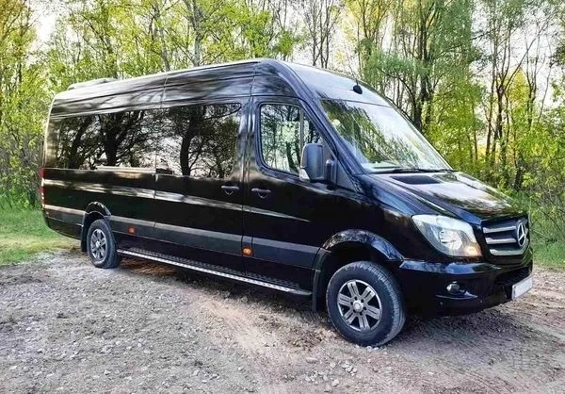 315 Мікроавтобус на весілля трансфер Mercedes-Benz Sprinter чорний