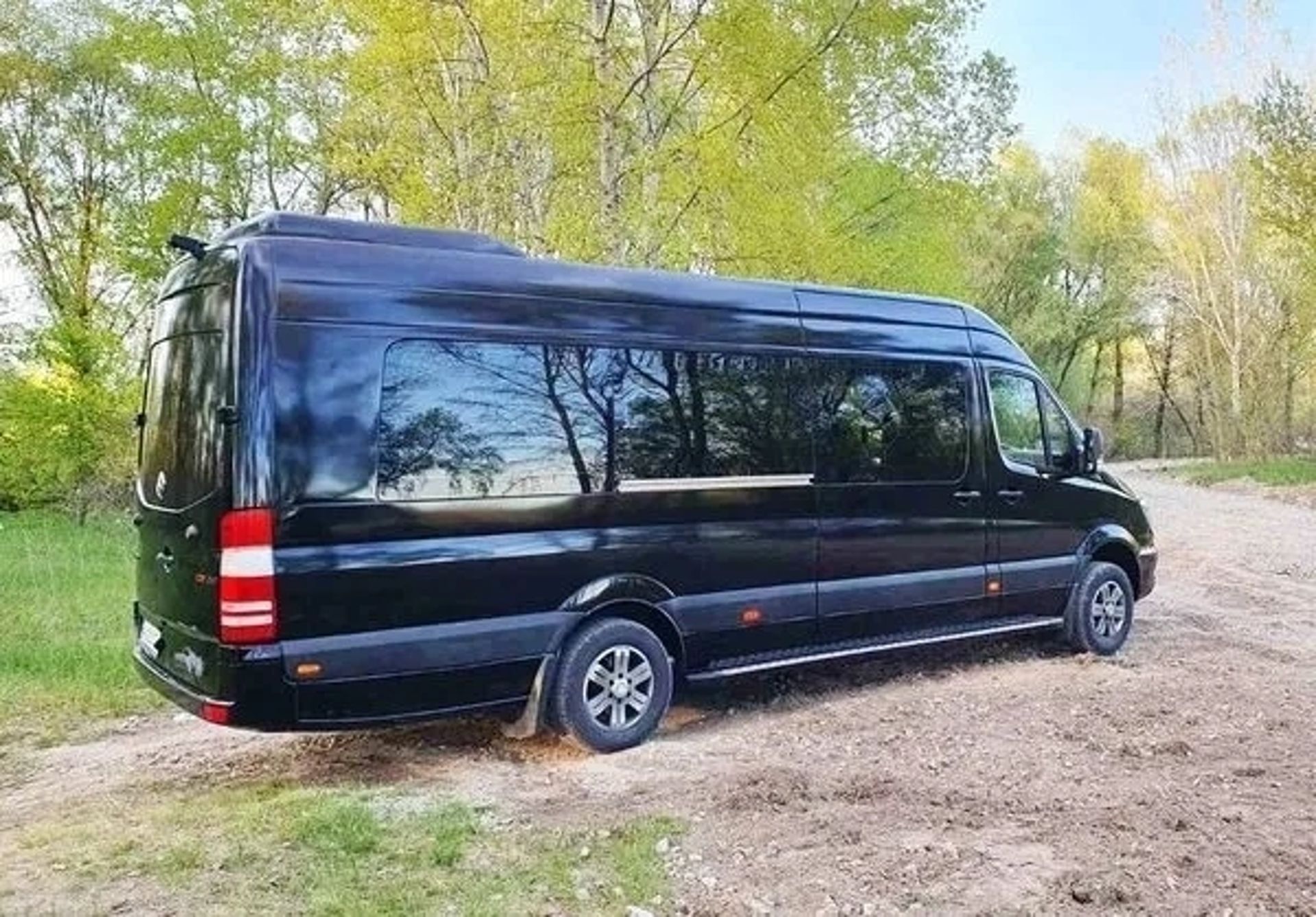 315 Мікроавтобус на весілля трансфер Mercedes-Benz Sprinter чорний