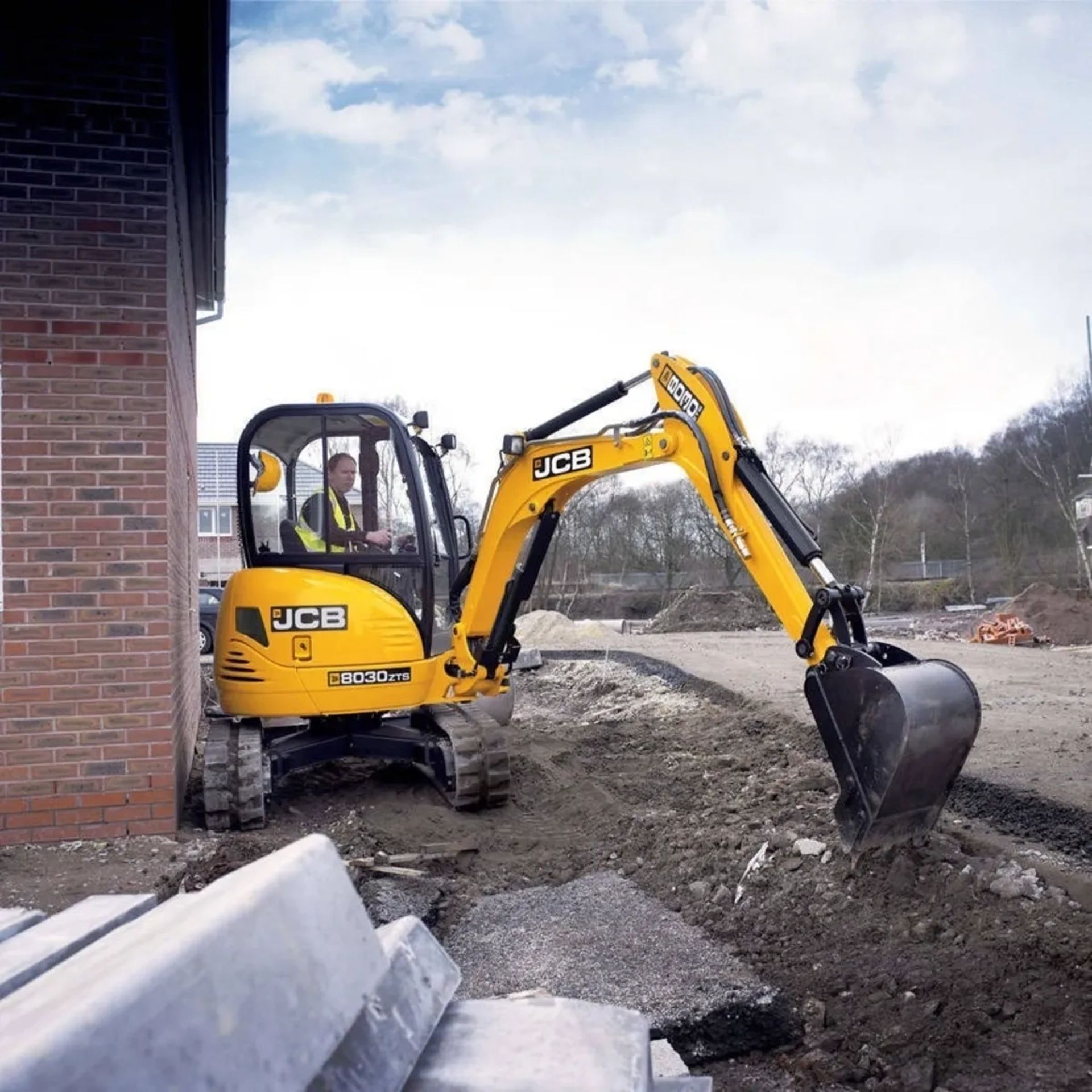 Міні - екскаватор JCB 8030 ZTS