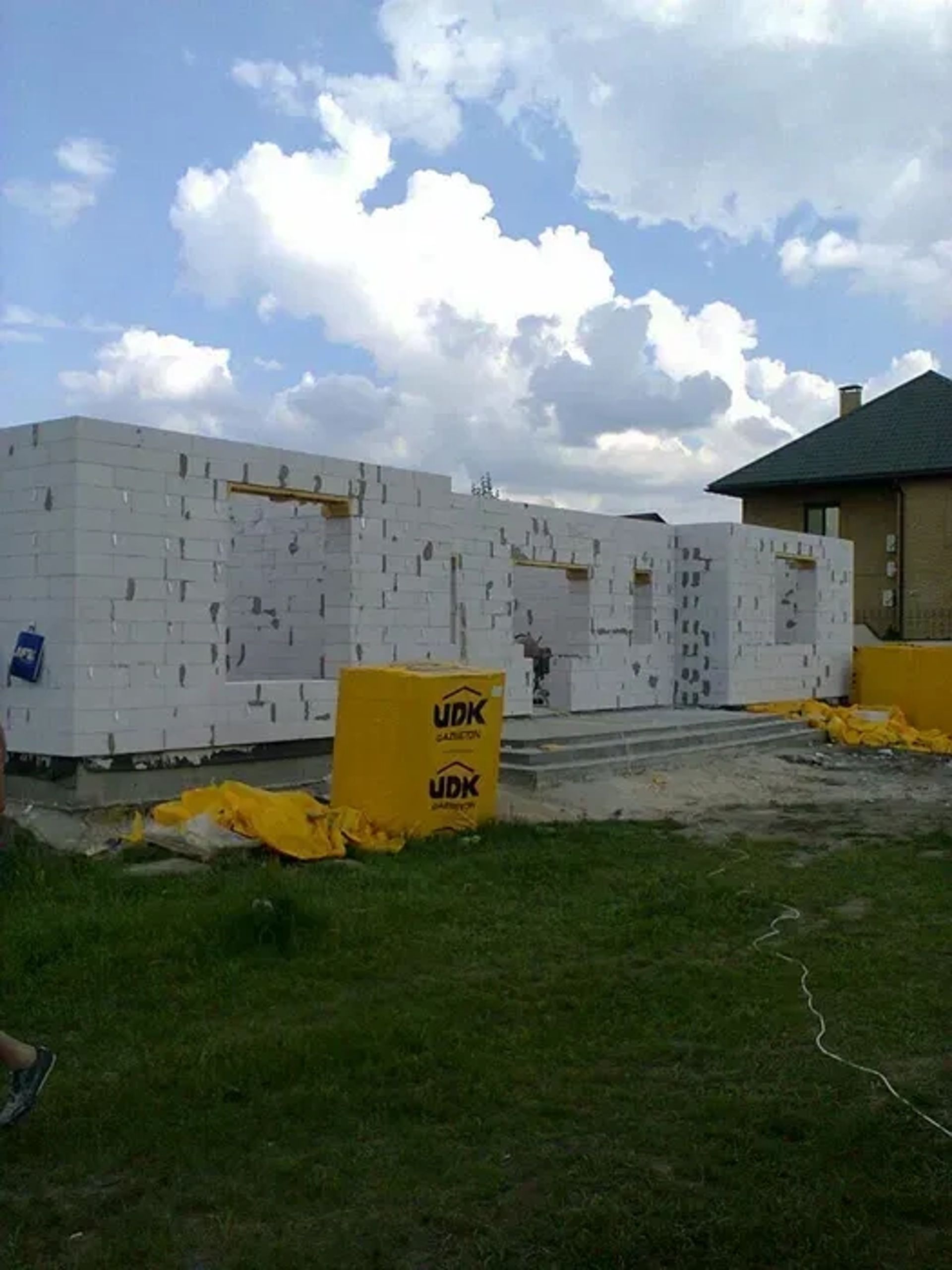 Будівництво будинків із газобетону