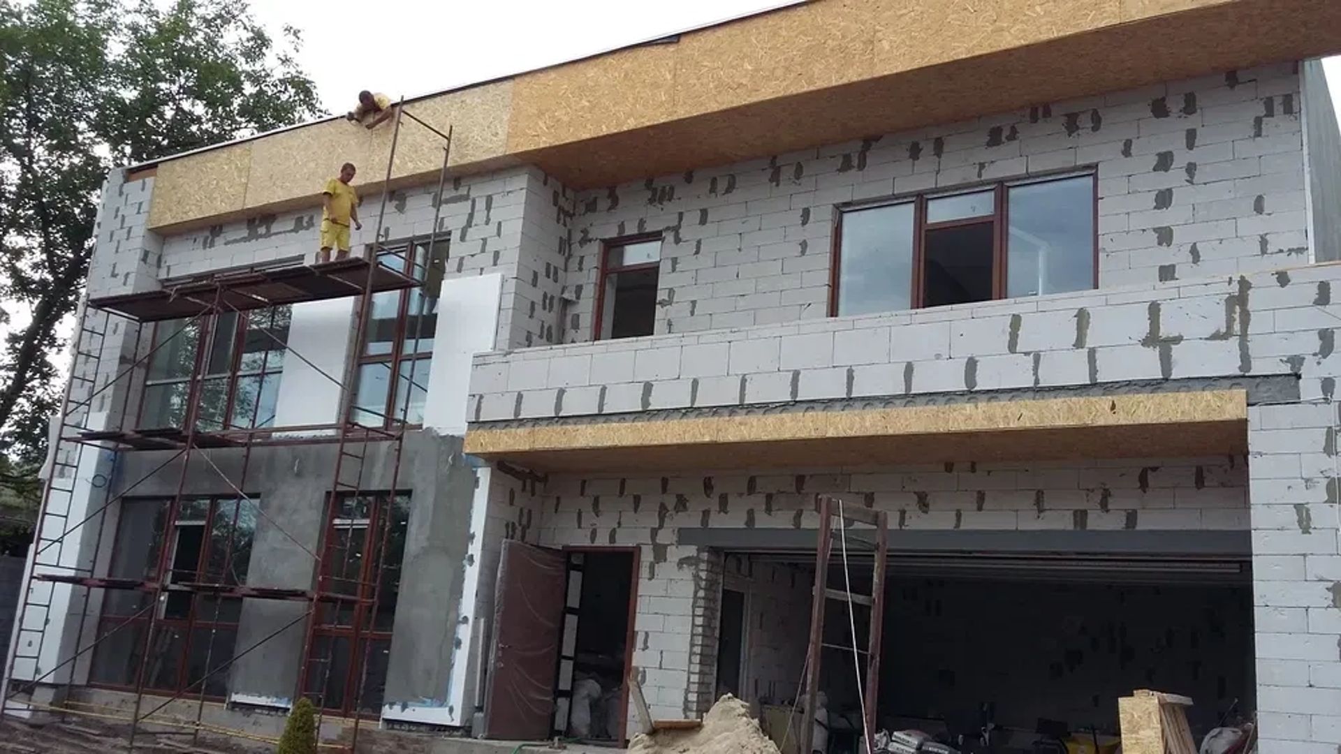 Будівництво будинків із газобетону