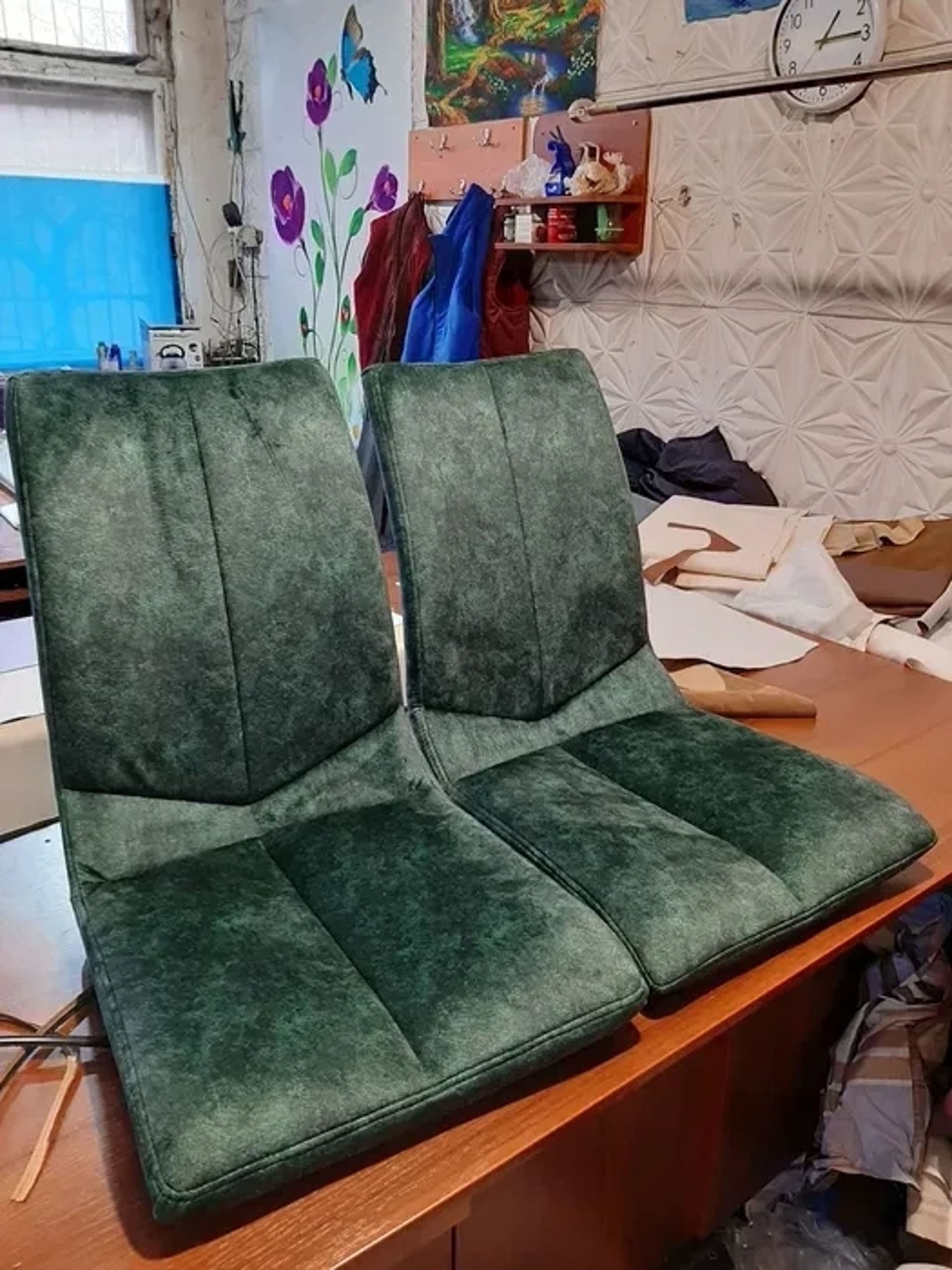Перетяжка, ремонт мягкой мебели
