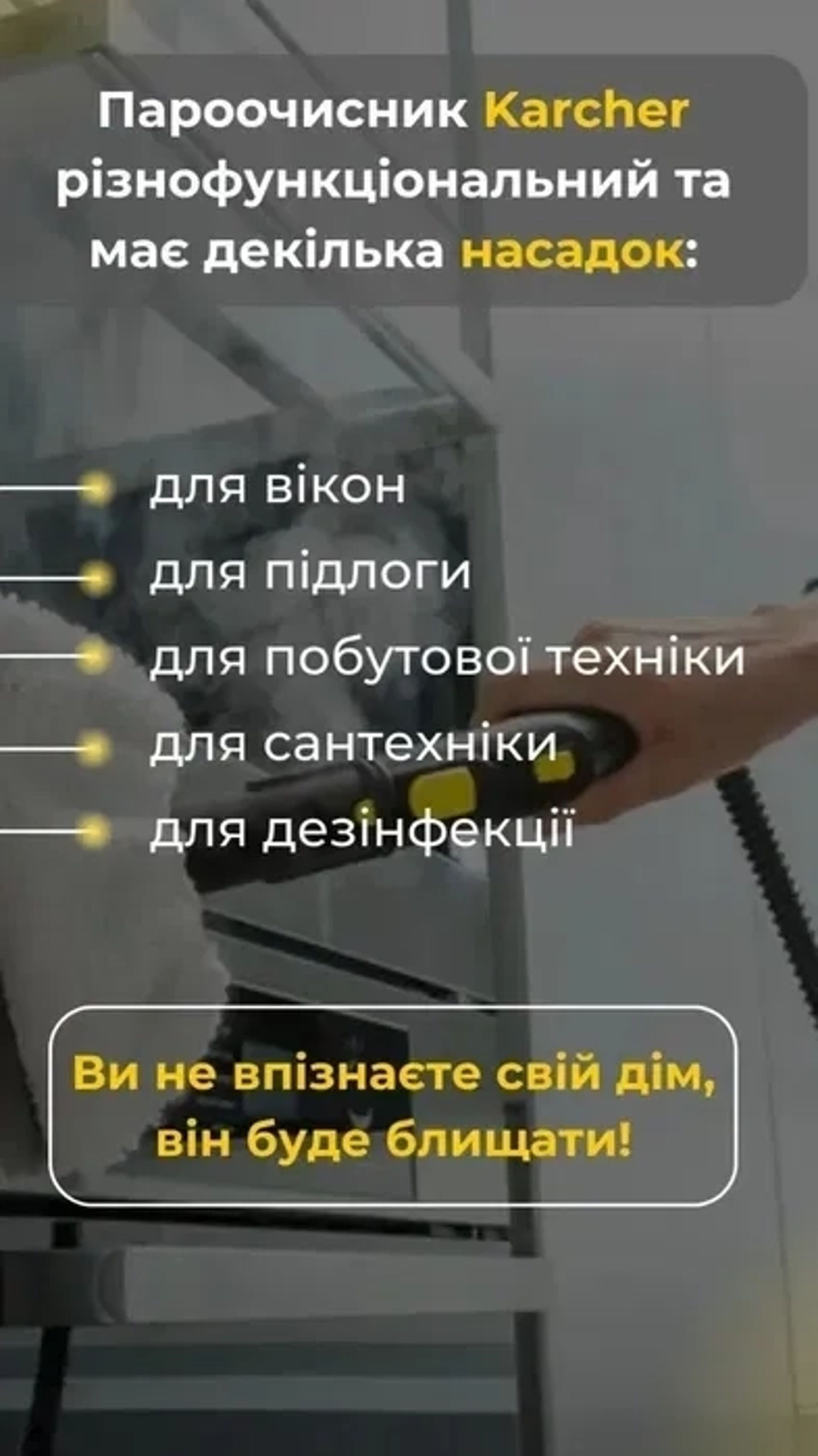 Пароочисник Karcher