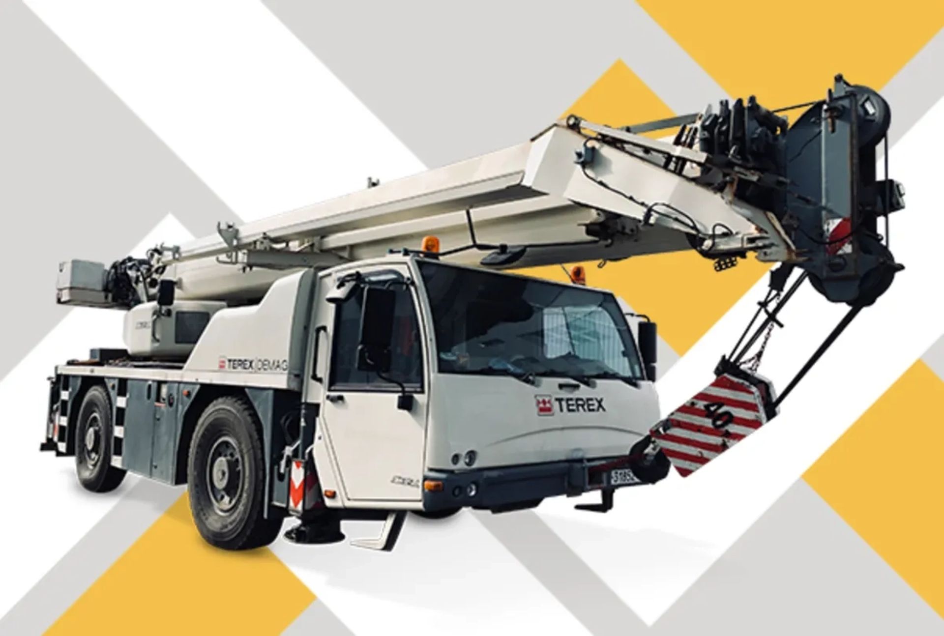 Автокран Terex-Demag AC35L для будівельних робіт