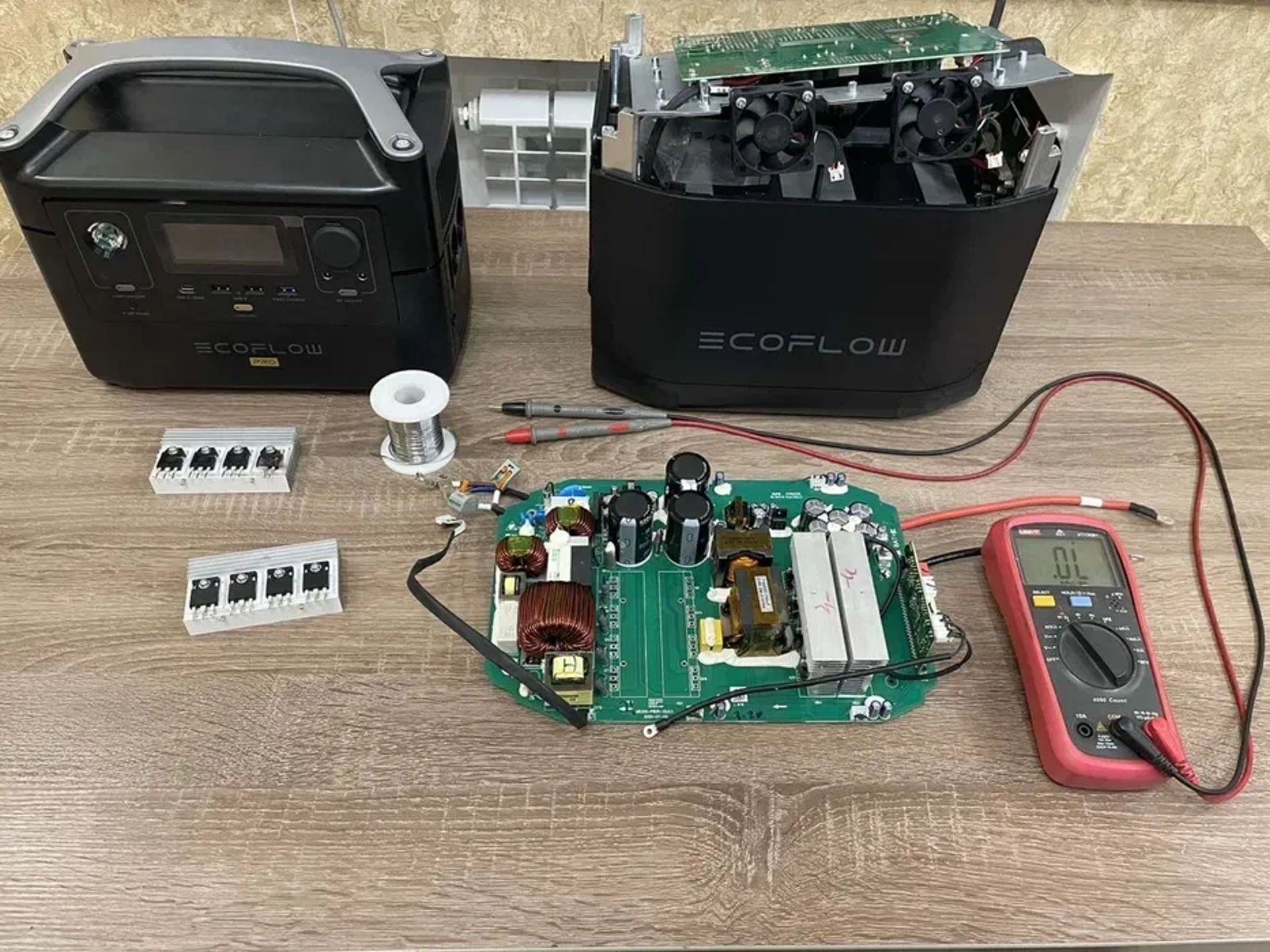 Ремонт зарядных станций EcoFlow, Bluetti, Allpowers итп