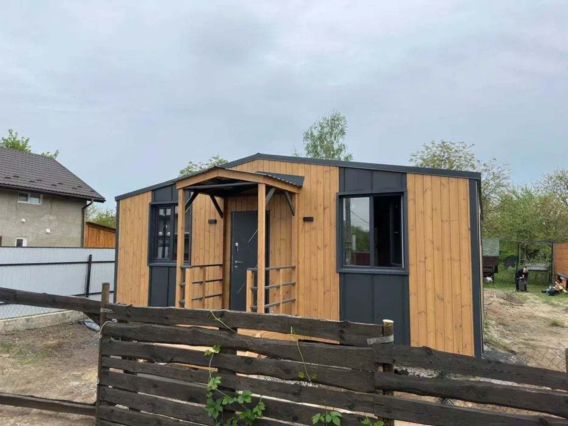 Виробник! Каркасний модульний будинок у стилі BARN HOUSE під ключ!