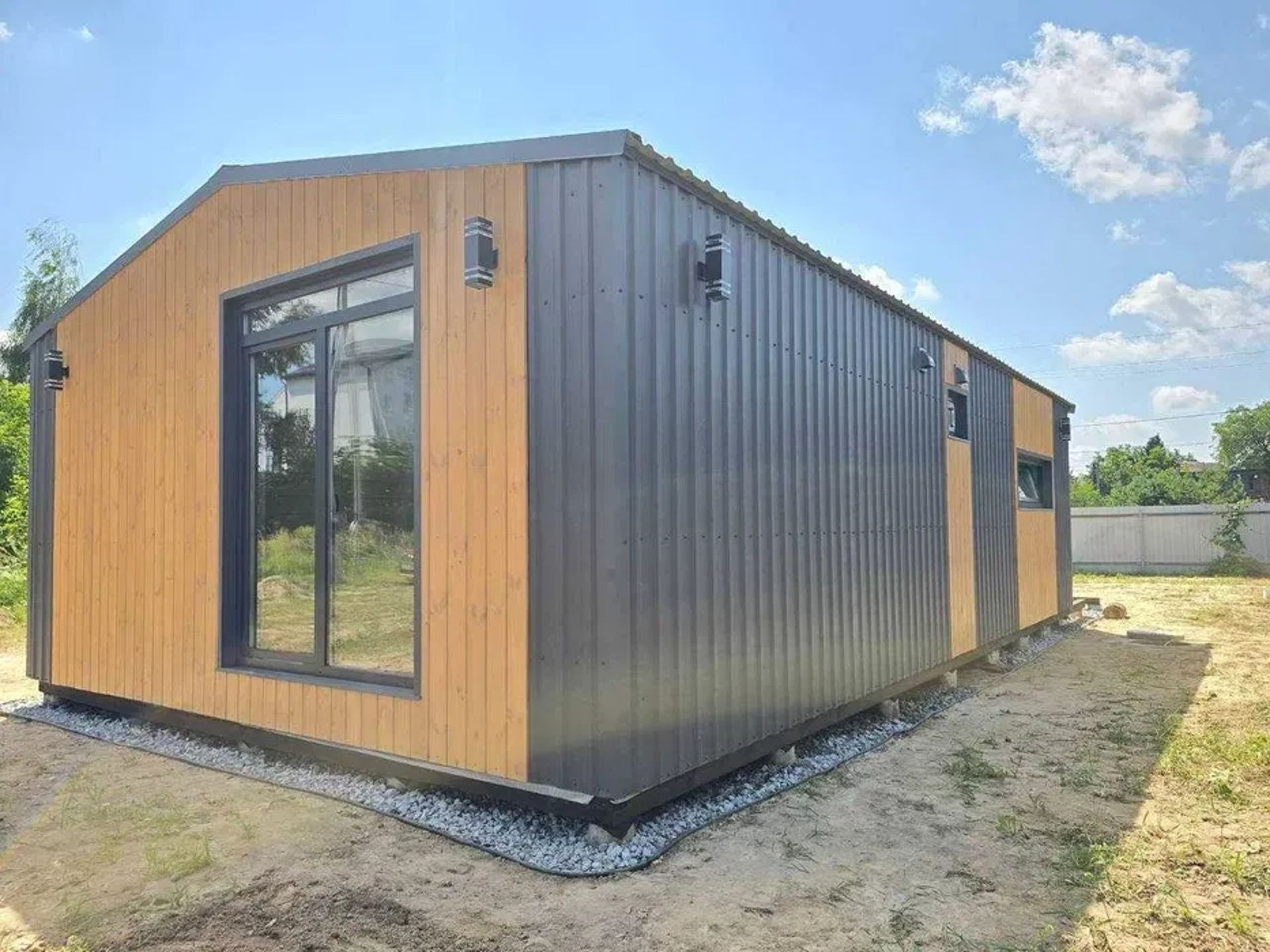Виробник! Каркасний модульний будинок у стилі BARN HOUSE під ключ!