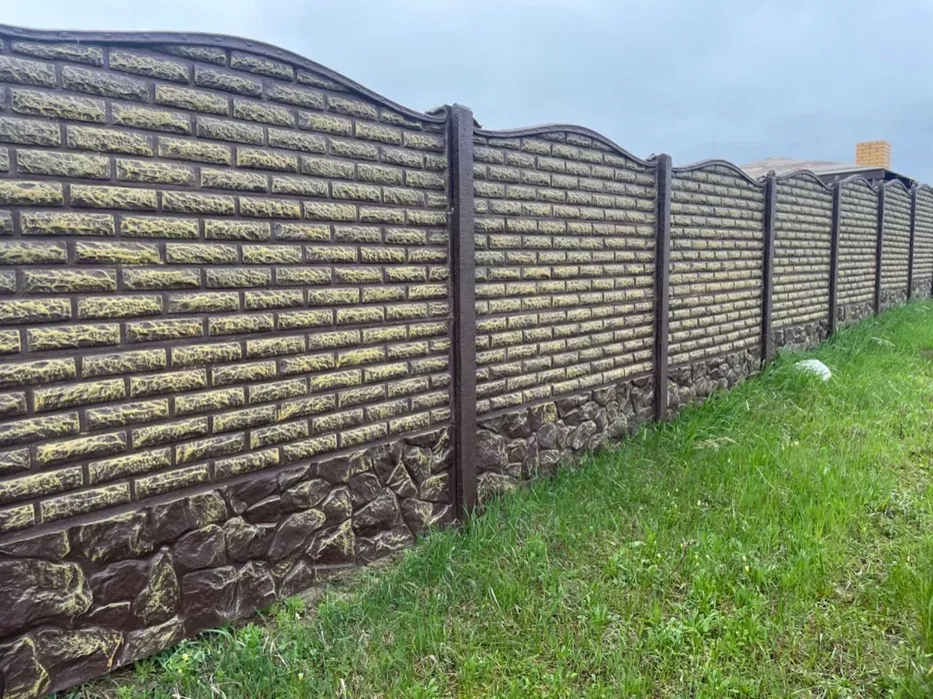Євпрпаркан від виробника (бетонний паркан)