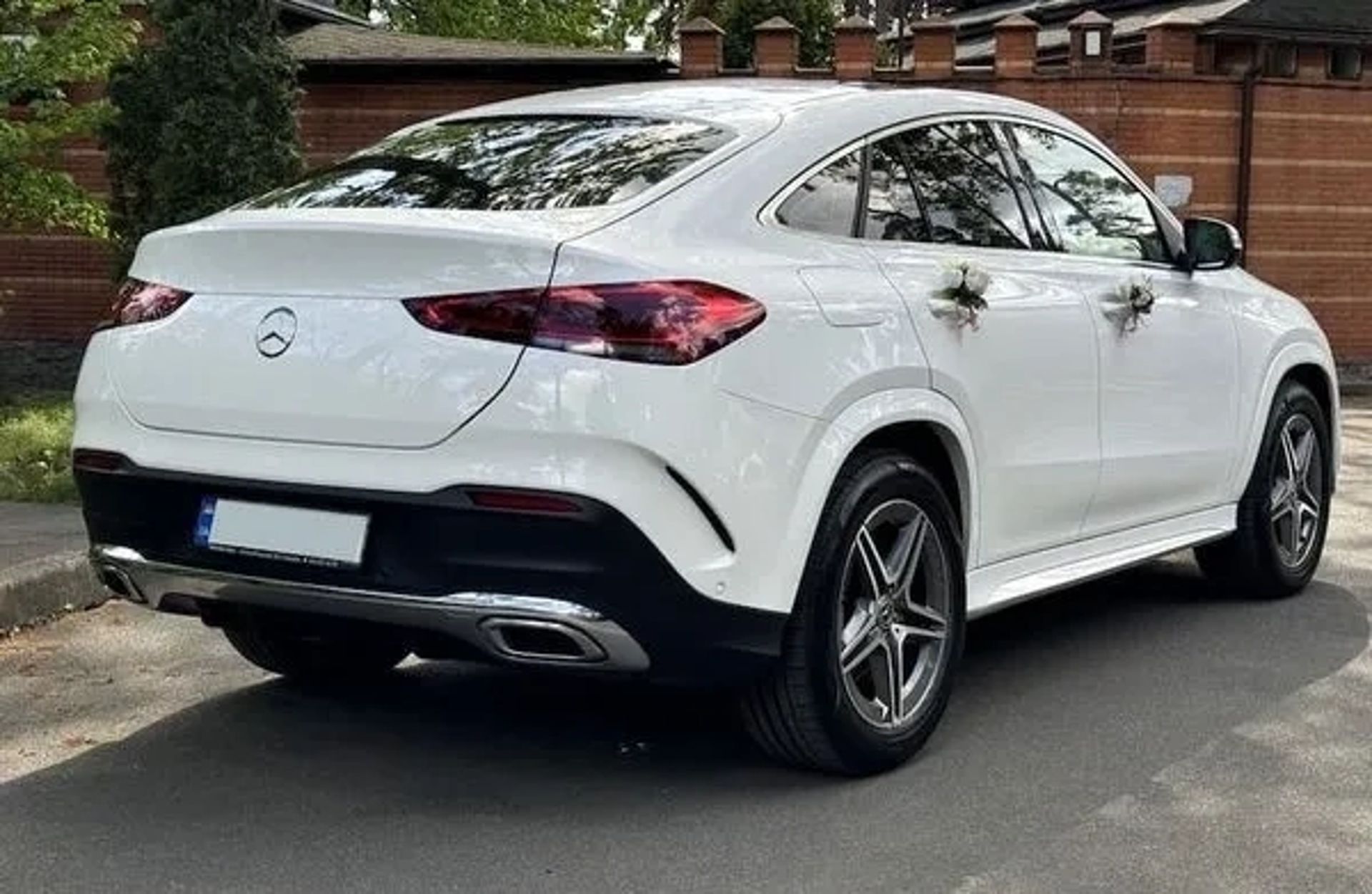 244 Авто на весілля Mercedes-Benz Gle AMG Coupe білий