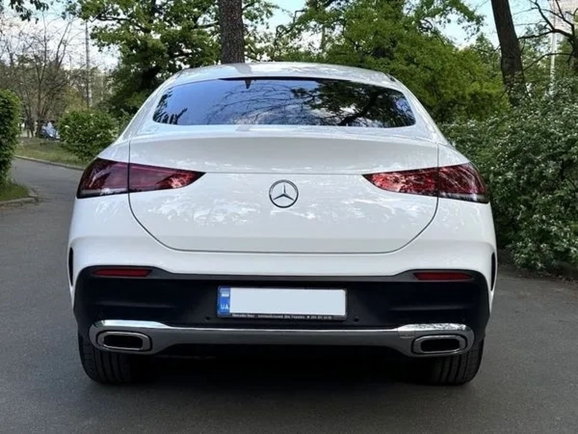 244 Авто на весілля Mercedes-Benz Gle AMG Coupe білий