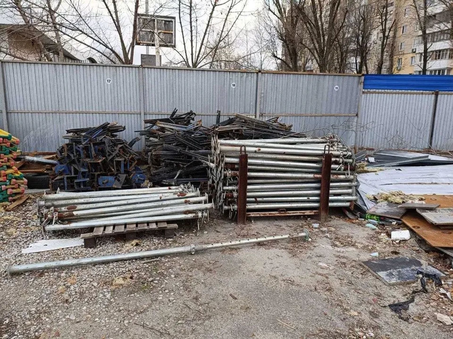 Опалубка горизонтальна