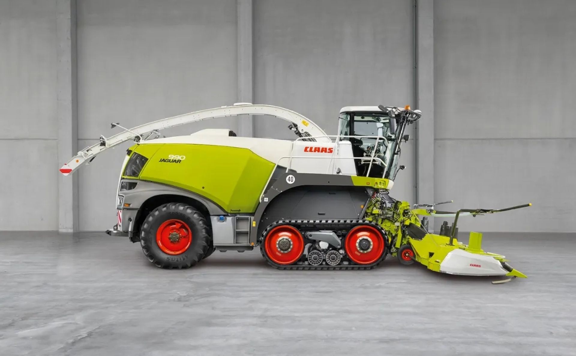 Кормозбиральний комбайн Claas Jaguar 990 Terra Trac