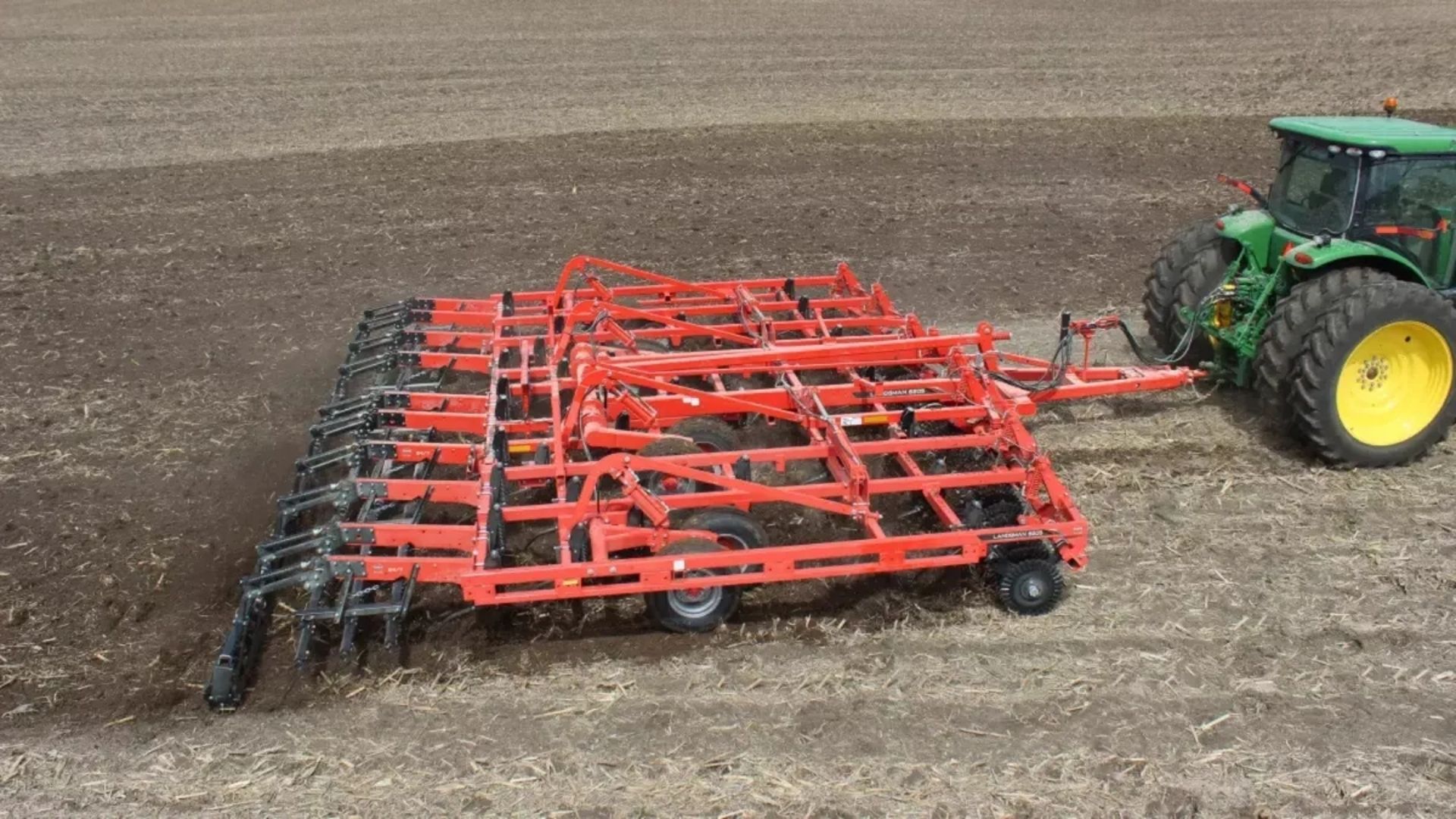 Культиватор Landsman 6205 передпосівна підготовка після оранки