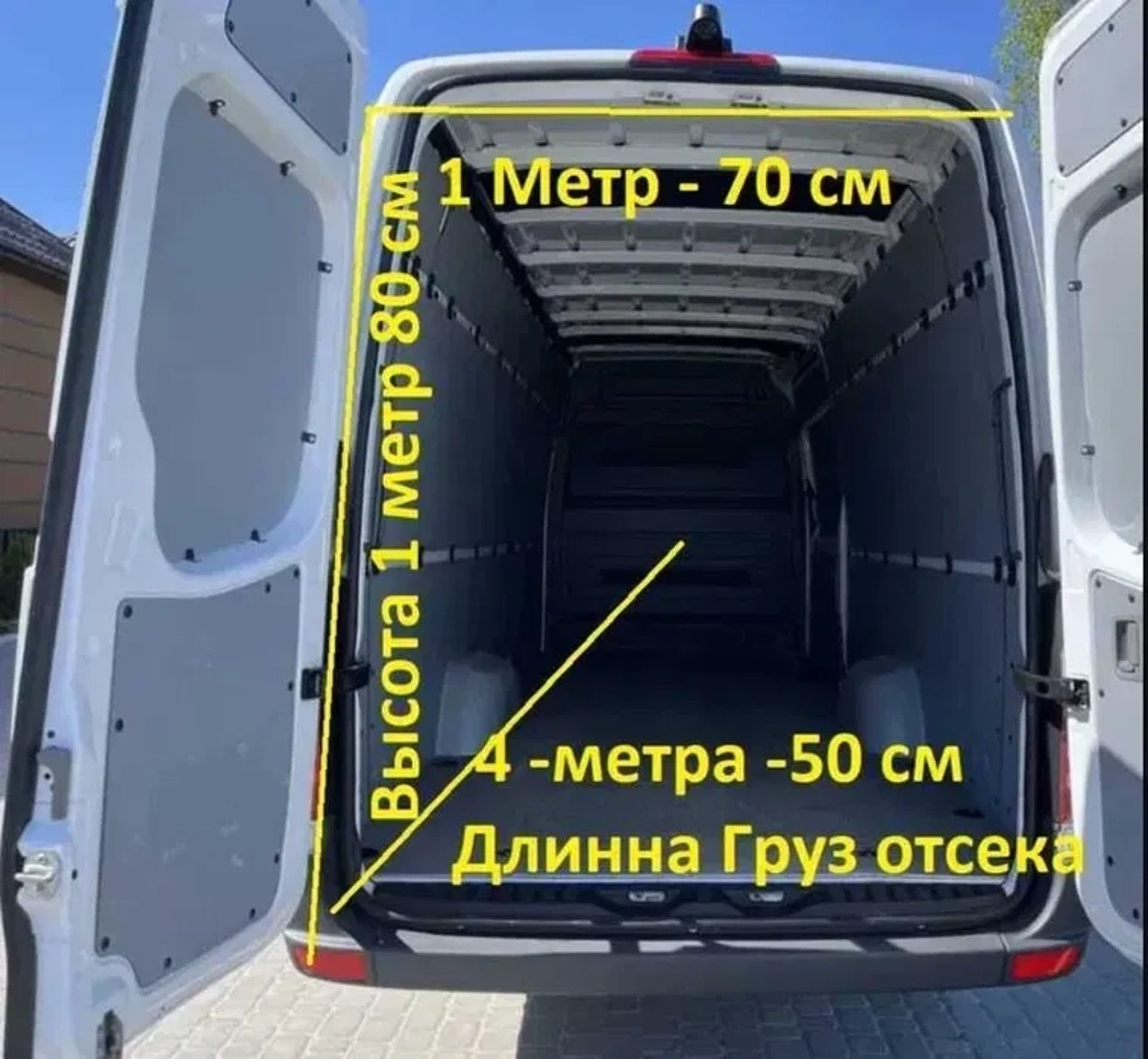 Вантажні перевезення по Україні — Mercedes-Benz Sprinter до 3т