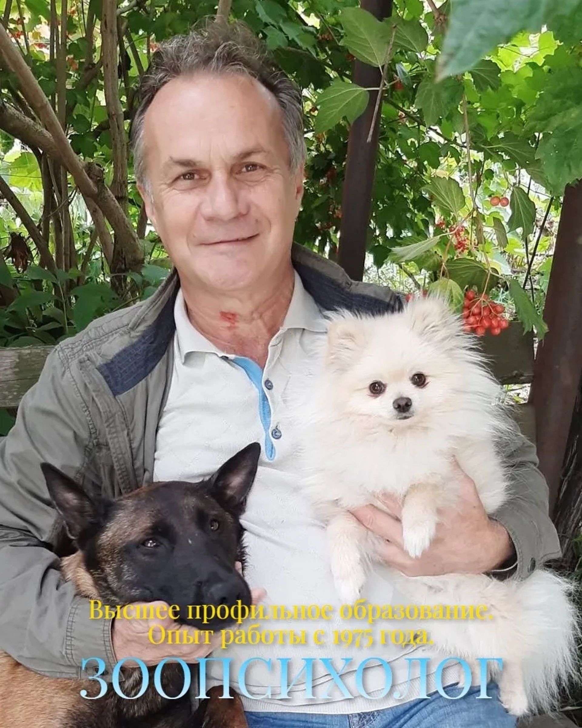 Кінолог. Зоопсихолог. Дресирування собак. Корекція поведінки. Онлайн.