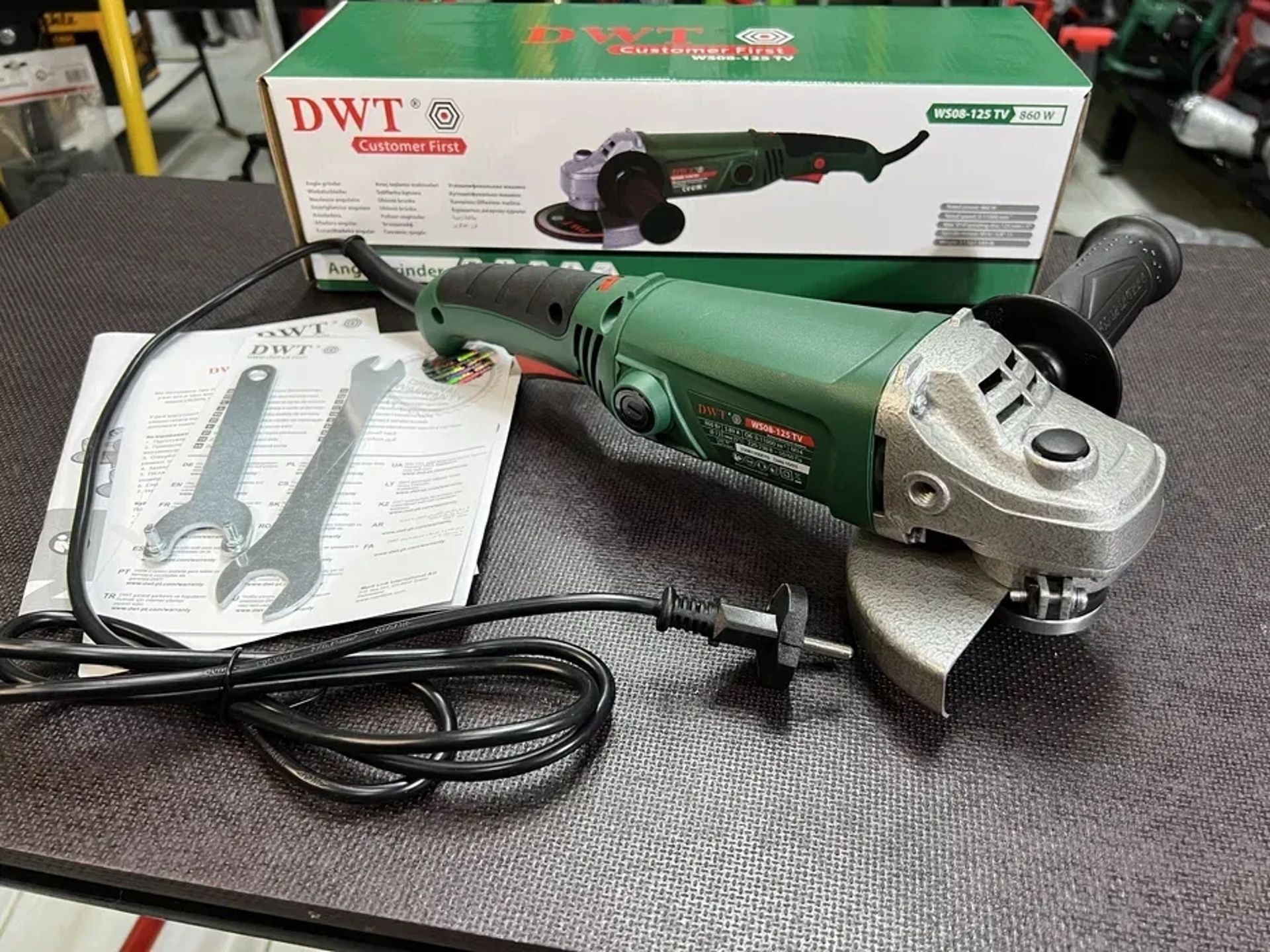Болгарка DWT WS08-125 TV