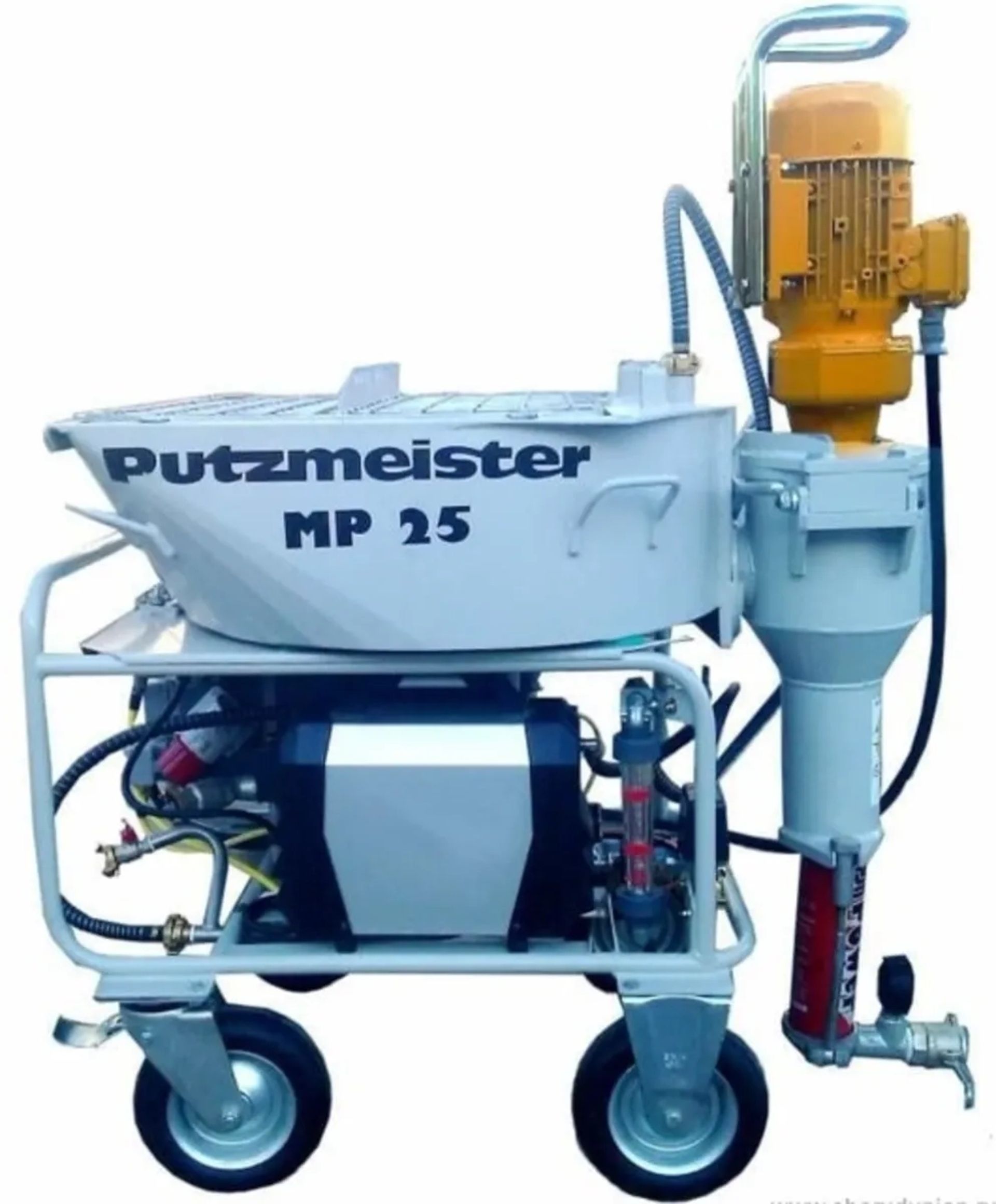 Штукатурна станція Putzmeister для стяжки стін