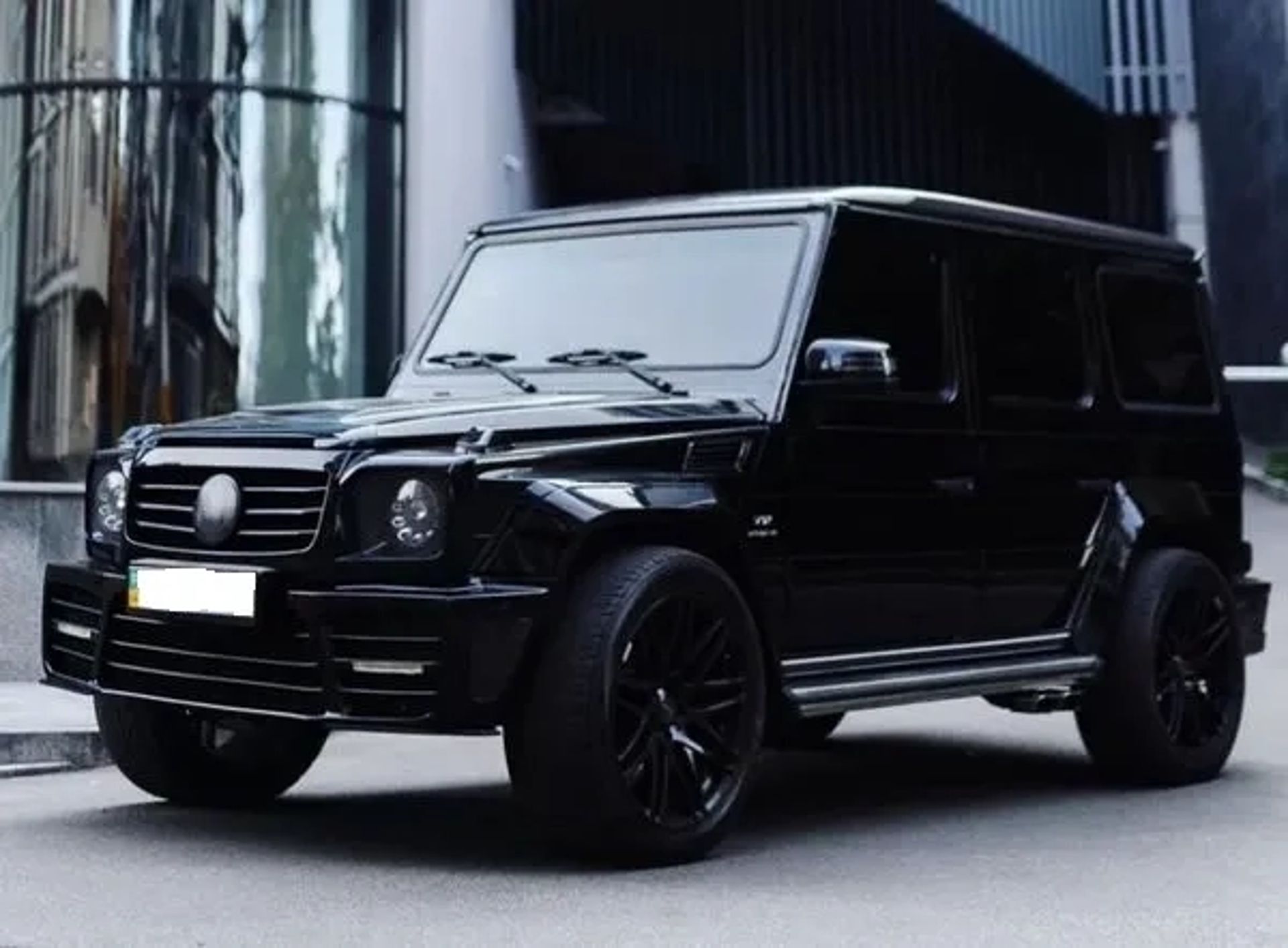 248 Позашляховик на весілля Mercedes-Benz Gelandewagen G65 AMG кубік