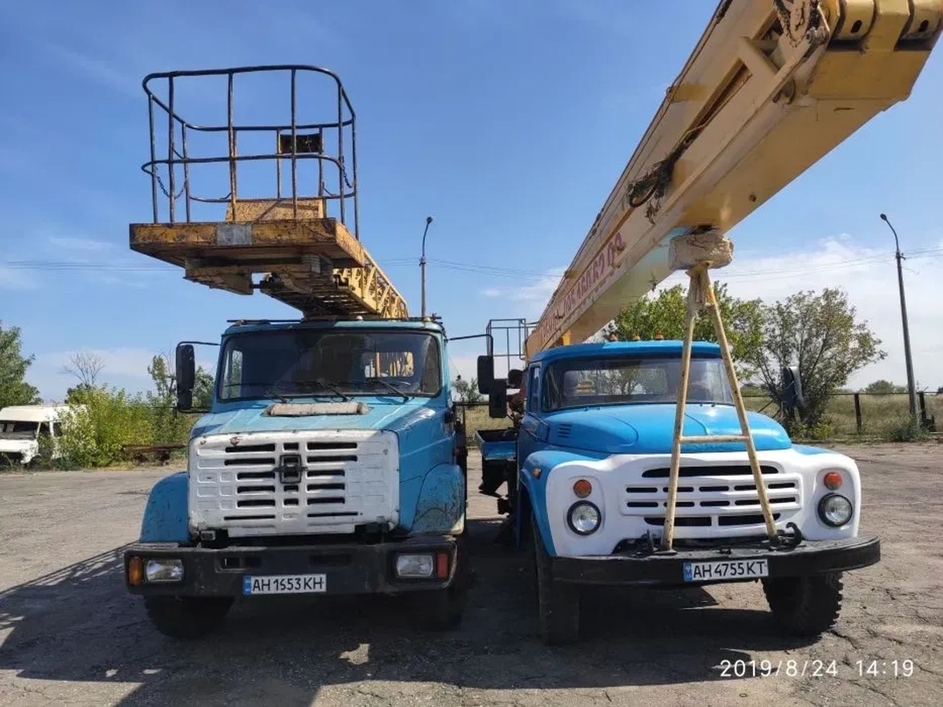 Автовишка телескопічна на базі Краз 18 метрів
