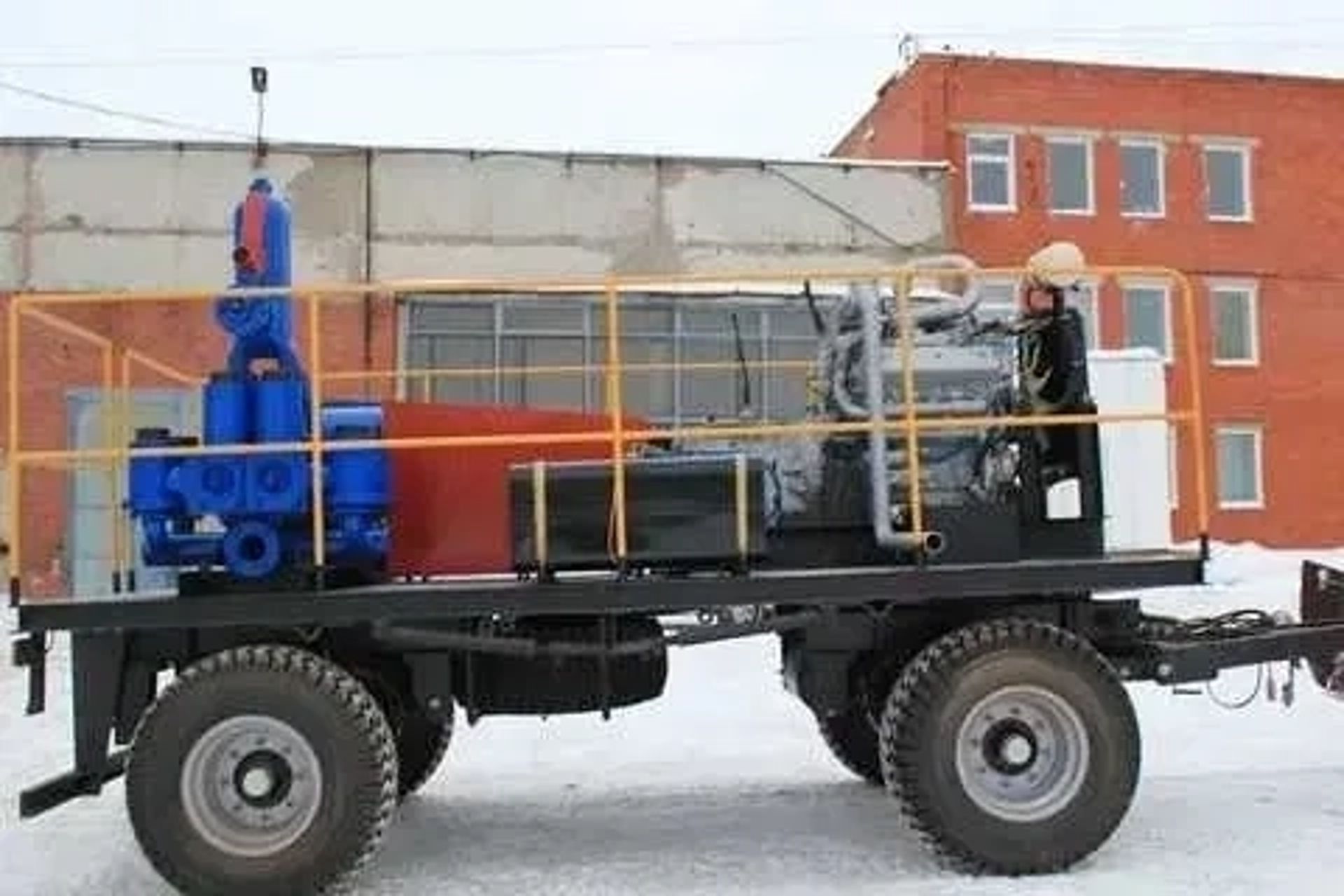 Послуги цементувального та подрібнюючого агрегата ACF 700