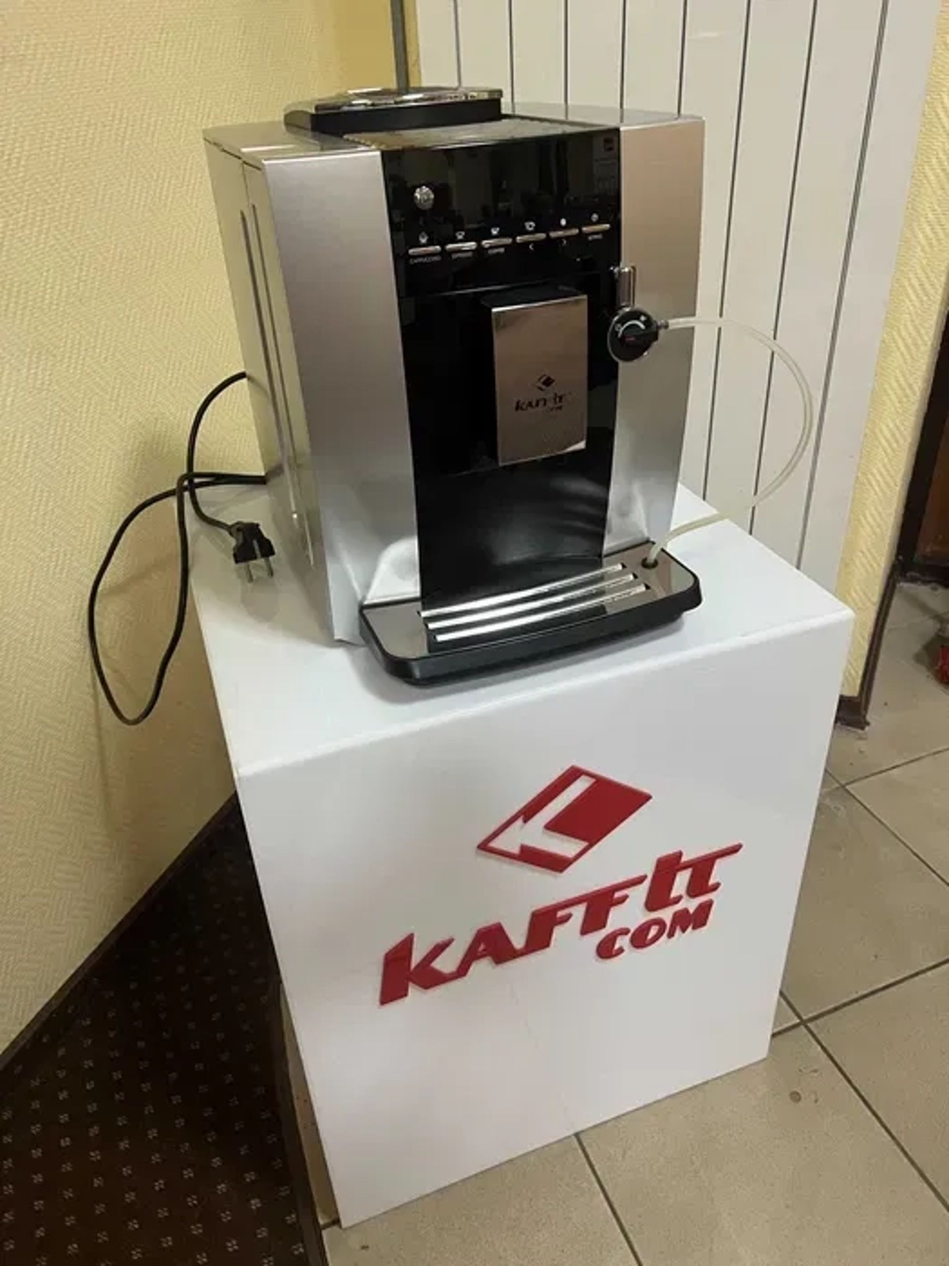 Професійна Кавоварка Kaffit AutoCappuccino: Капучино однією кнопкою!