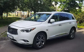 405 Позашляховик на весілля Infiniti GX60 біла
