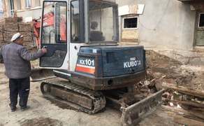 Оренда міні-екскаватора КUBOTA Kx 101 з водієм