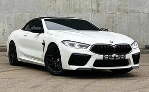 143 Кабріолет BMW M8 Cabrio біла