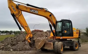 Траншейний-екскаватор на базі JCB JS175w