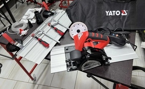 Плиткоріз YATO YT-821591 з направляючою Регулювання кута 45°
