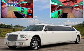 014 Лімузин на весілля Chrysler 300C Limo white 