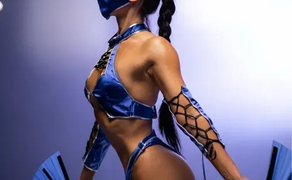 Костюм Кітана мортал комбат косплей kitana mortal combat