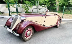 197 Ретро кабріолет на весілля зйомки Fiat Topolino