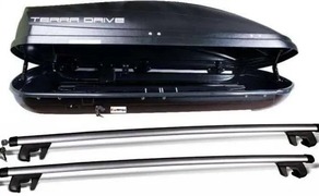 Аеробокс Terra Drive 480 на дах авто (багажник на дах) 