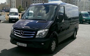 277 Мікроавтобус на весілля Mercedes Sprinter 316 NEW чорний VIP 9 місць