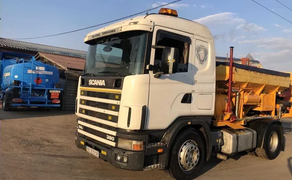 Машина для ямкового ремонту Scania 114l 380