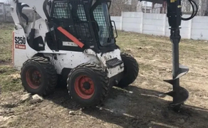 Ямбур бур буріння Bobcat Бобкат Бобкет Екскаватор