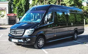 181 Мікроавтобус на весілля трансфер Mercedes Sprinter черный VIP class