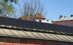 Гібридна сонячна електростанція 4 кВт