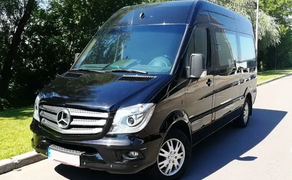 276 Мікроавтобус трансфер Європа Mercedes Sprinter чорний VIP
